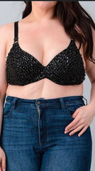 PLUS Sequin Bra